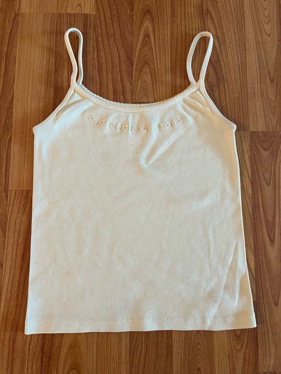 Brandy Melville Tops - Brandy Melville John Galt Women's butter yellow Spaghetti Strap Camisole Top